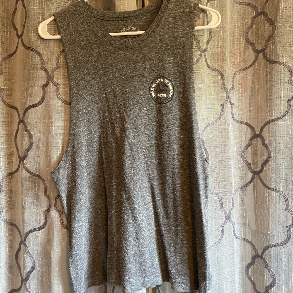 Grey US Open Surfing Tank Top